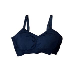 Kindred Bravely Black Sublime Hands Free Pumping Nursing Bra Size XXL Busty
